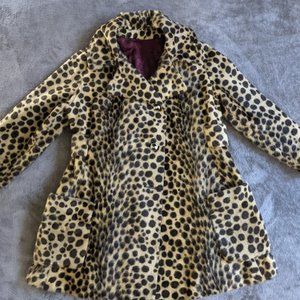 Vintage Russel Taylor leopard print Coat
